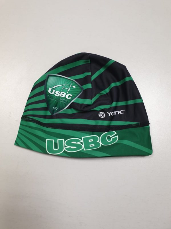 Bonnet noir et vert USBC